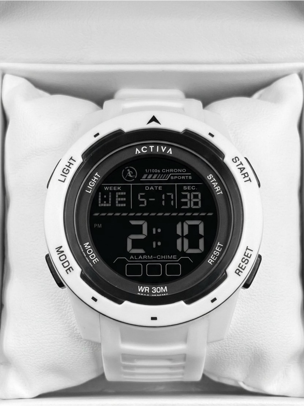 ACTIVA Ranger Digital White Smart Watch Week/Day/Date Ultimate Sports Collection - Picture 2 of 7